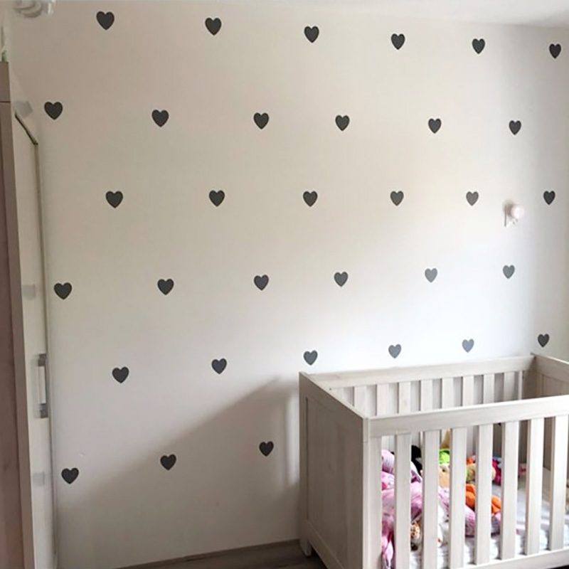 Baby Girl Nursery Quotes - Trái Tim Phòng Bé Miếng Dán