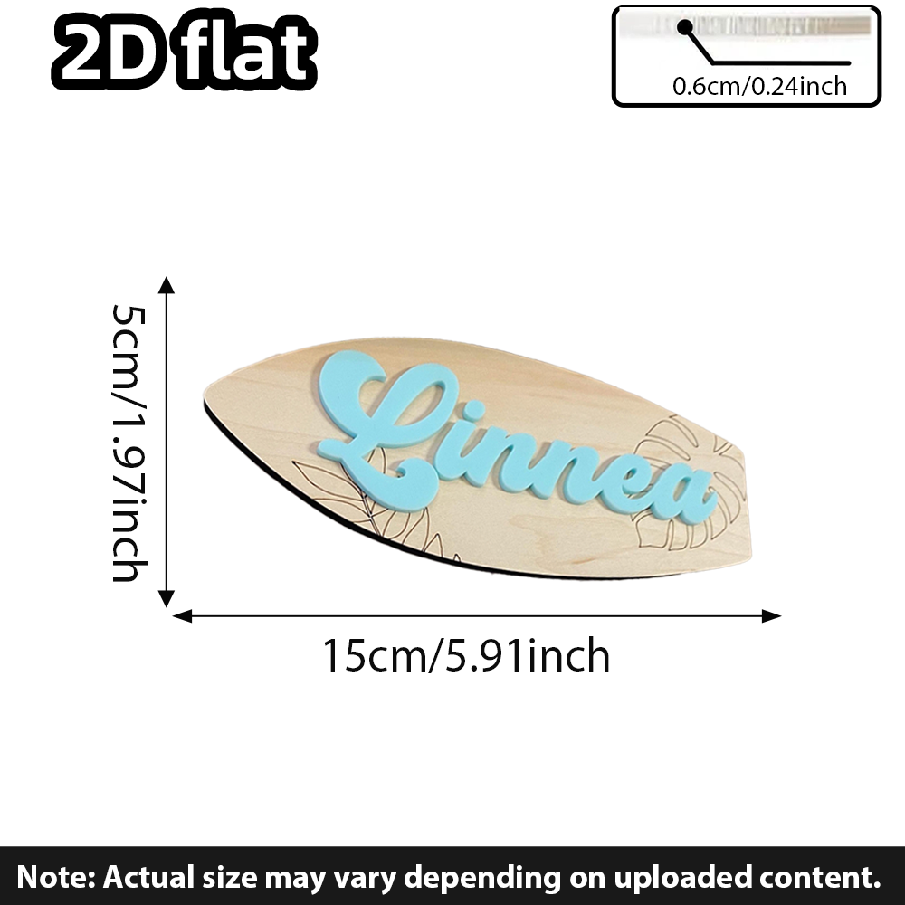 Surfboard Baby Name Signboard  - đánh giá và giá Baby Nursery Decor Girl