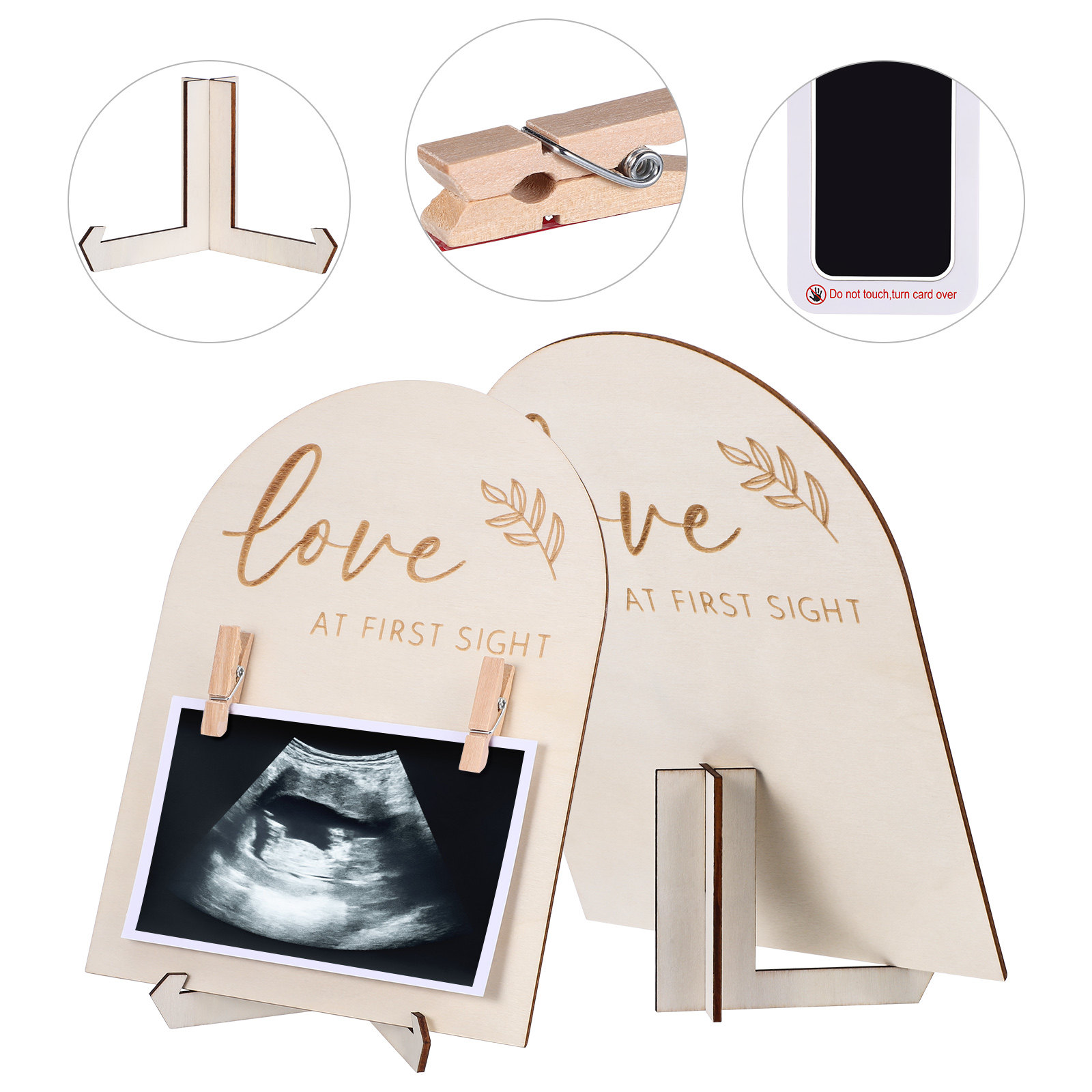 Wooden Baby Picture Frame Mult - đánh giá và giá Baby Nursery Frames