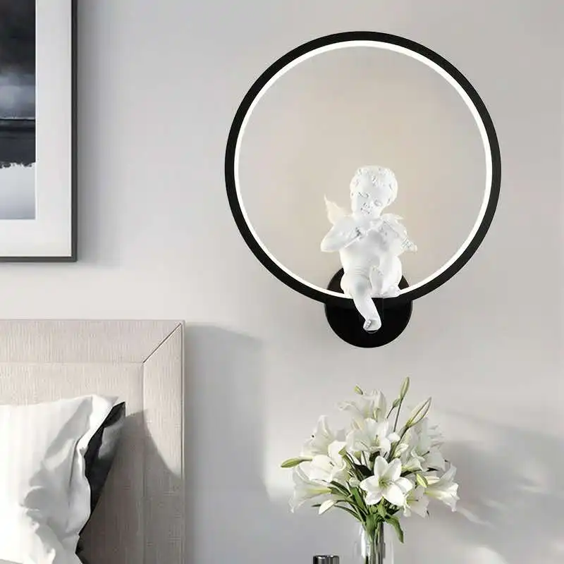 Nordic Warm Angel Wall Lamp Mo - đánh giá và giá Baby Nursery Wall Lights