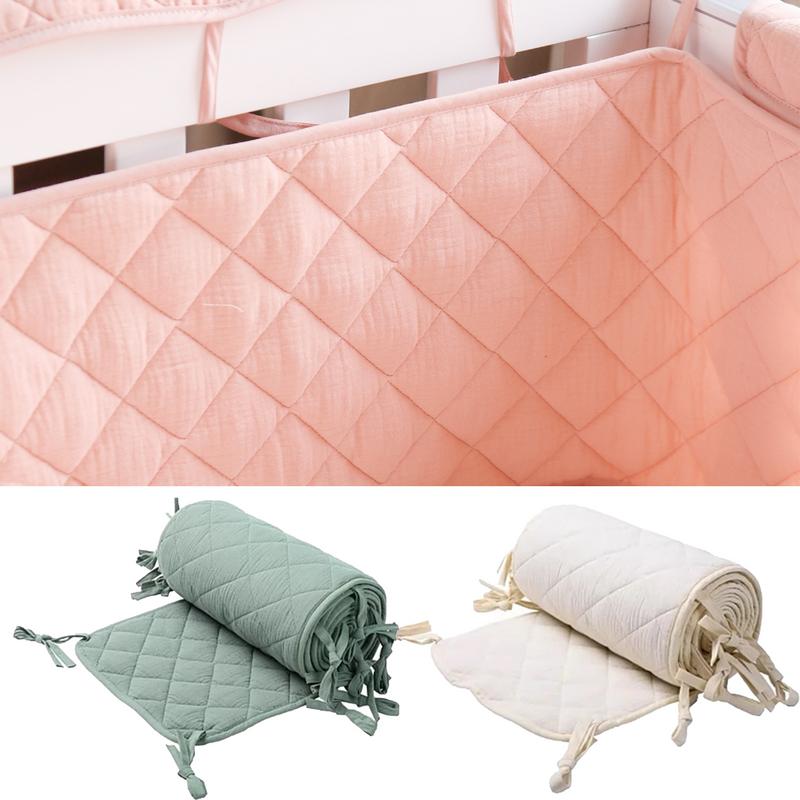 Bumper for Baby Bed Fence Cot  - đánh giá và giá Baby Nursery Decor Girl
