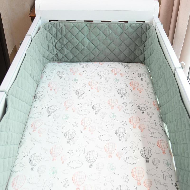 Bumper for Baby Bed Fence Cot  - đánh giá và giá Baby Nursery Decor Girl