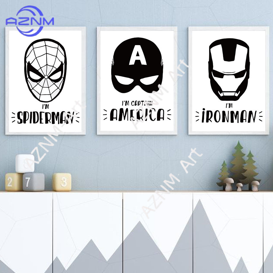 Wall Art Canvas Painting Bat C - đánh giá và giá Baby Nursery Boy